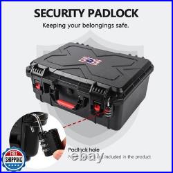 Kinghardcase Gun Cases for Handguns, 4 Pistol Case and 23 Magazine