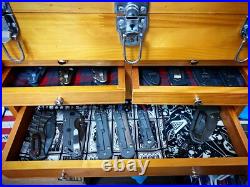 Knife Display Case Walnut & Black 8 Drawer Pistol Gun Wood Cabinet EDC Chest Box Knife Display Case Walnut & Black 8 Drawer Pistol Gun Wood Cabinet EDC Chest Box