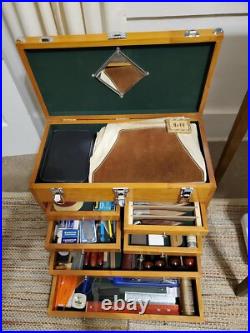 Knife Display Case Walnut & Black 8 Drawer Pistol Gun Wood Cabinet EDC Chest Box Knife Display Case Walnut & Black 8 Drawer Pistol Gun Wood Cabinet EDC Chest Box