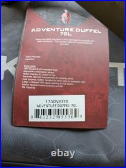 Kryptek Adventure 70L Duffel Bag, 25.4 L x 13.98 W x 13.98 H, New with Tags
