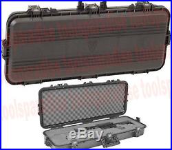 LARGE 40 All Weather Gun RIFLE STORAGE Heavy Duty Carrying CASE
