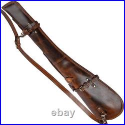 LEATHER RIFLE GUN COVER HUNTING MODEL FOR WINCHESTSER 1892, ROSSI92, henry rifle