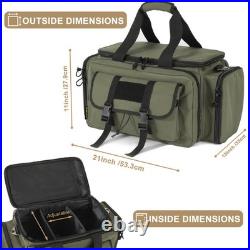 Large Range Bag -Tactical 4+ Pistol Gun Case with Lockable Zippers for Shooti