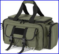 Large Range Bag -Tactical 4+ Pistol Gun Case with Lockable Zippers for Shooting