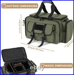 Large Range Bag -Tactical 4+ Pistol Gun Case with Lockable Zippers for Shooting