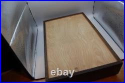 Large Vintage Wood Dual GUN PISTOL CASE lined Colt Smith & Wesson Ruger lock