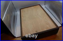 Large Vintage Wood Dual GUN PISTOL CASE lined Colt Smith & Wesson Ruger lock