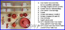 Lee APP Custom Universal Case Feeder 6 Tube COMPLETE KIT Collator and Funnel