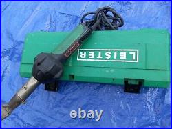 Leister Hot Air Tool Triac St Hand Held Plastic Welder Heat Gun 141228 In Case