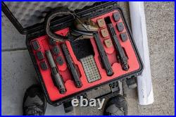 Lightweight 4 Pistol Case with Military-Grade Foam and Secure Push Lock Closure Lightweight 4 Pistol Case with Military-Grade Foam and Secure Push Lock Closure