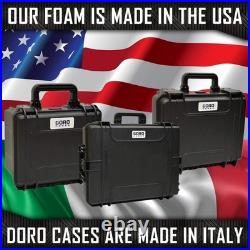 Lightweight 4 Pistol Case with Military-Grade Foam and Secure Push Lock Closure Lightweight 4 Pistol Case with Military-Grade Foam and Secure Push Lock Closure