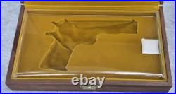 Limited Ed 1977 Goverment Issue Pistol Wood Presentation Box. 45 ACP