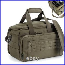Lockable Double-Layer Pistol Range Bag Safe Soft Carrying Case for Shooters Lockable Double-Layer Pistol Range Bag Safe Soft Carrying Case for Shooters
