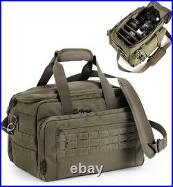 Lockable Double-Layer Pistol Range Bag Safe Soft Carrying Case for Shooters Lockable Double-Layer Pistol Range Bag Safe Soft Carrying Case for Shooters