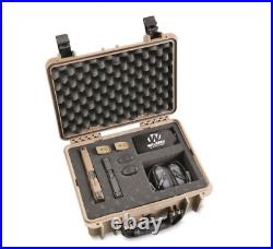 Lockable Handgun Carry Case Magazine Pistol Revolver Gun Waterproof Storage Box