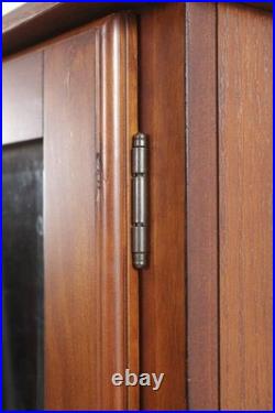 Lockable Wood Gun Cabinet with 4 Shelves Organize and Showcase Your Firearms