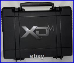 Lot of 6 Springfield Armory XDM Pistol Case Black High Grade Plastic With Foam