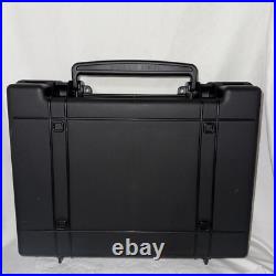 Lot of 6 Springfield Armory XDM Pistol Case Black High Grade Plastic With Foam