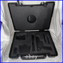 Lot of 6 Springfield Armory XDM Pistol Case Black High Grade Plastic With Foam