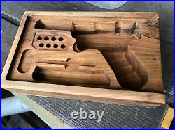 Luger P 08 Turkish walnut wood case box