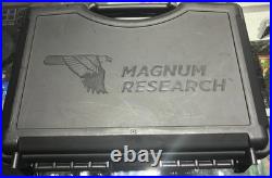 Magnum Research Desert Eagle Mark XIX Plastic Case Manuals Inserts Sock Grips