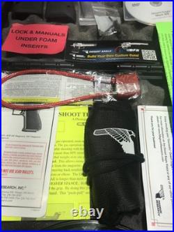 Magnum Research Desert Eagle Mark XIX Plastic Case Manuals Inserts Sock Grips