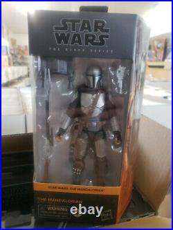 Mandalorian Star Wars Black 6 inch figure (Beskar Armor) Full case 8 figures