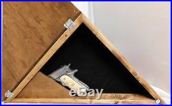 Memorial Flag Gun Case, Gun Concealment Case, American Flag Gun Box