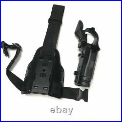 Military Tactical Gun Holster Black Thigh Drop Leg Right Hand Gear Pistol Case