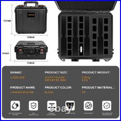 Multi Handgun Case Waterproof Hard Shell Pistol Storage, TSA Approved, Holds P