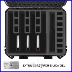 Multi-Handgun Hard Shell Case Waterproof Storage Box for Pistols & Magazines