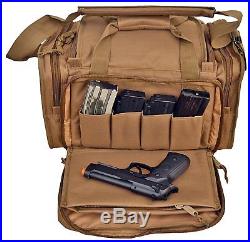 Multi-Purpose Range Duffel Bag Tactical Range Pistols Hand Gun Padded Shooting