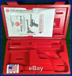 NEW Ruger Mark II Limited 50 Year Commemorative Pistol Fitted Gun Storage Case