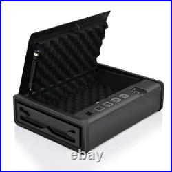 NP Biometric Gun Safe for Pistols Fingerprint Hand Gun Safe Firearm Case Box