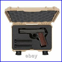 Nanuk 909 TSA Approved Hard Handgun Case Lockable 9mm 38.357 Auto 45 40 Ruger