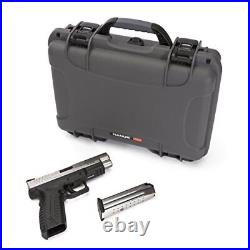Nanuk 910 Professional Hand Gun/Pistol Case, Military Approved, Waterproof an