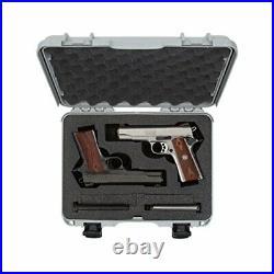 Nanuk 910 TSA Approved Lockable DOUBLE 1911 SIG Ruger 2-UP 9mm S&W Handgun Case