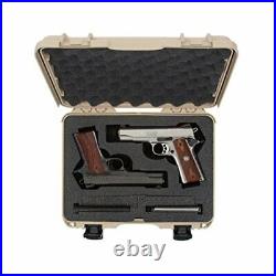 Nanuk 910 TSA Approved Locking DOUBLE 1911 SIG Ruger 2-UP 9mm S&W Handgun Case