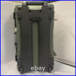 Nanuk 935 Green Graphite Waterproof Carry-On Hard Case / Open Box / With Padding