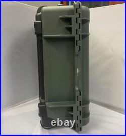 Nanuk 935 Green Graphite Waterproof Carry-On Hard Case / Open Box / With Padding