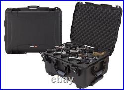 Nanuk 950 Waterproof Hard Case for Pistols 15UP withWheels Black 95015UP1