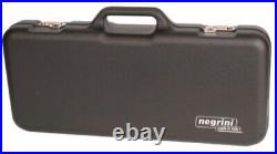 Negrini 3098R-TAC/5130 Handgun Deluxe Travel 2 Sided Case (2-6 Gun) Black/Black