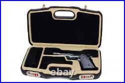 Negrini Italian Leather Model 1911 Handgun Deluxe Travel Case 2018SPLX/6035