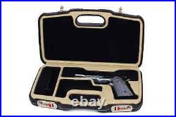 Negrini Italian Leather Model 1911 Handgun Deluxe Travel Case 2018SPPL6035