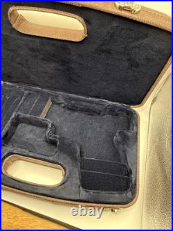 Negrini Luxury Leather Modern Handgun Case Made in Italy Negrini Luxury Leather Modern Handgun Case Made in Italy