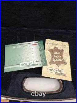 Negrini Luxury Leather Modern Handgun Case Made in Italy Negrini Luxury Leather Modern Handgun Case Made in Italy
