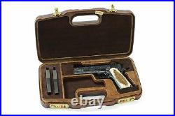 Negrini Model 1911 Custom Shop Deluxe Wood Handgun Case 2018SLX/WOOD
