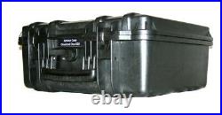 New Black ArmourCase Waterproof 1550 case fits 60 double Pistol mags +1500D