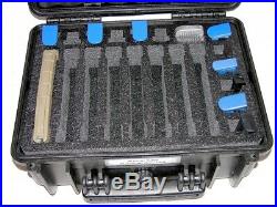 New Black case includes Pelican 1450 Universal Mag Magazine Ammunition case foam