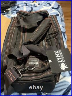 New! Defense Lynx Custom Made By Hand Pistol Range Bag With Extras Read Desc